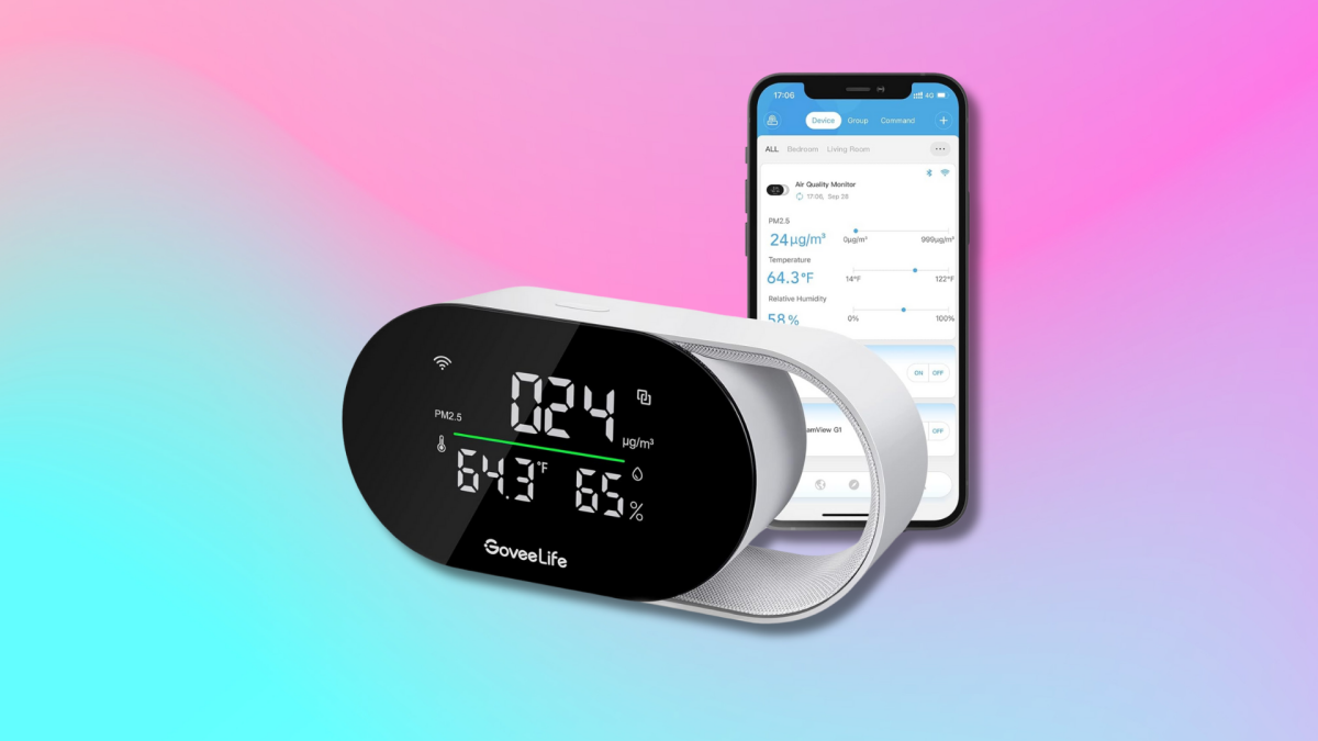 This $41 smart air quality monitor is half the price of the competition, just in time for allergy season