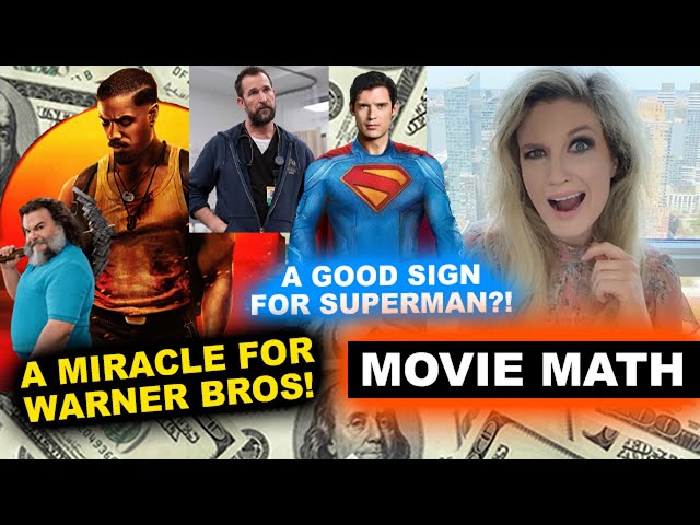 2025 Box Office - Sinners Opening Weekend, Superman Tracking James Gunn, The Pitt Viewership