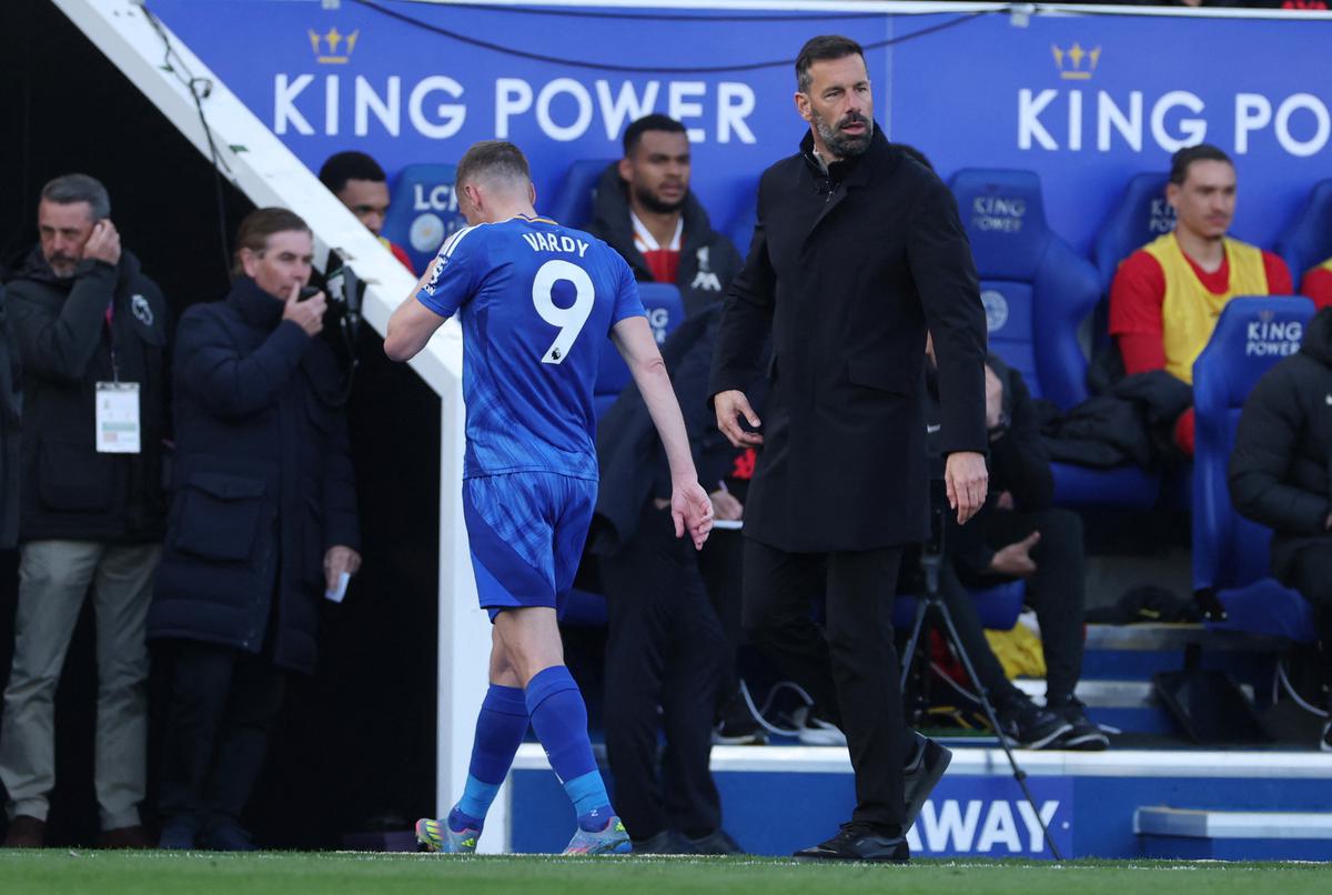 Leicester manager Van Nistelrooy wants future sorted soon after relegation