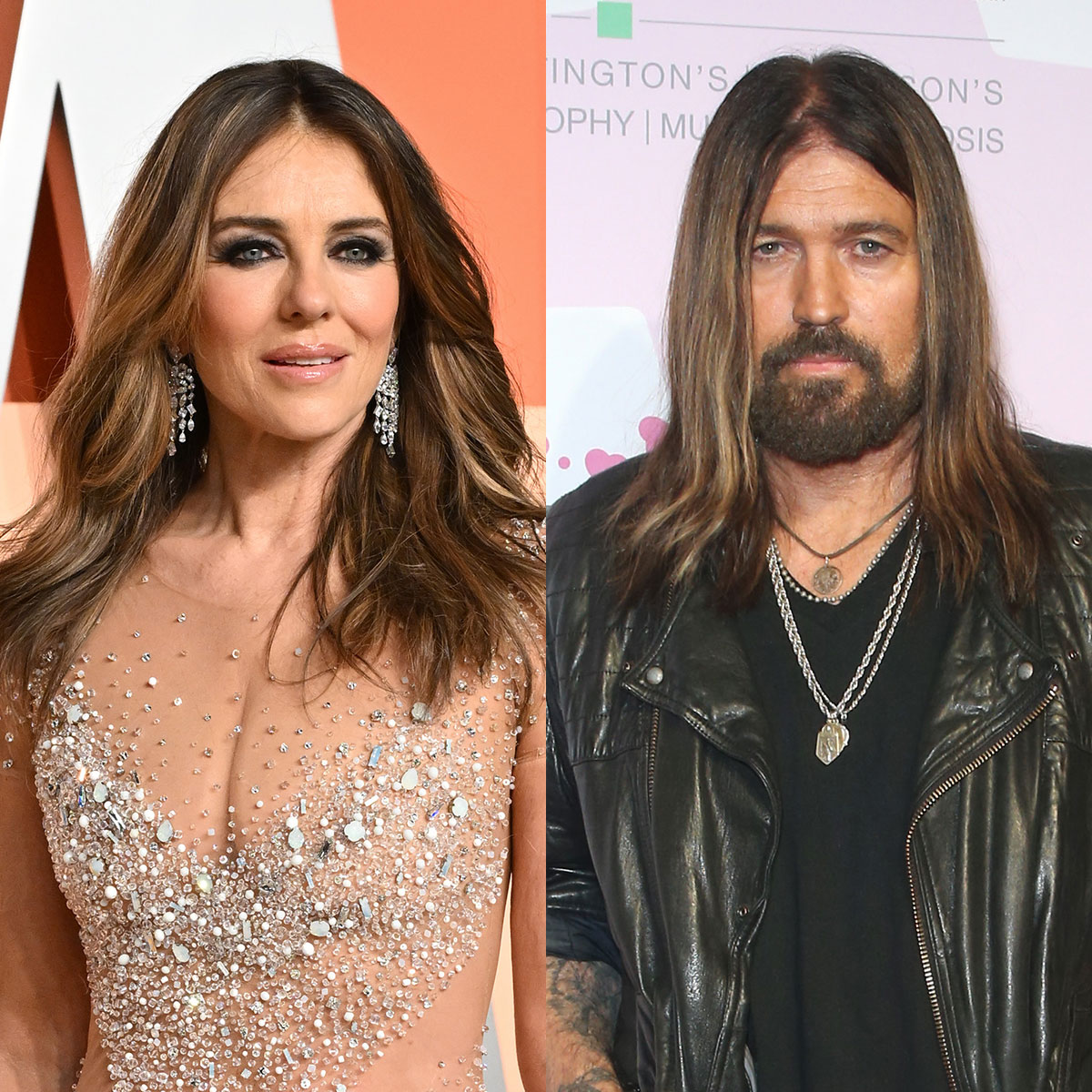 Elizabeth Hurley and Billy Ray Cyrus Debut Romance in PDA-Filled Easter Photo