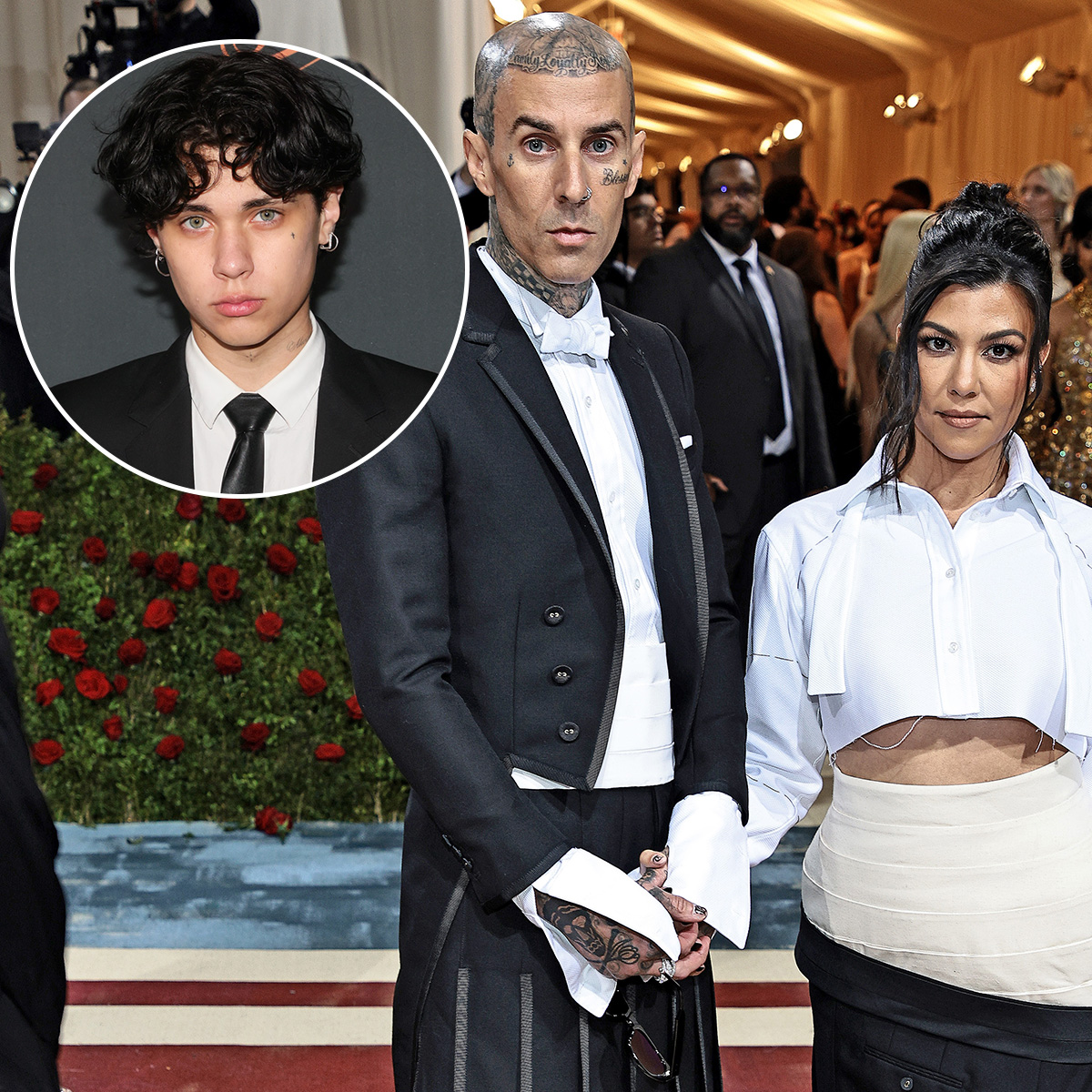 What Travis Barker's Son Landon Told Kourtney Kardashian on Her Birthday