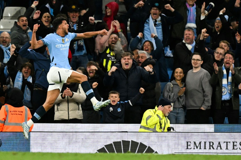 Guardiola joy as Man City go third after dramatic win over Villa