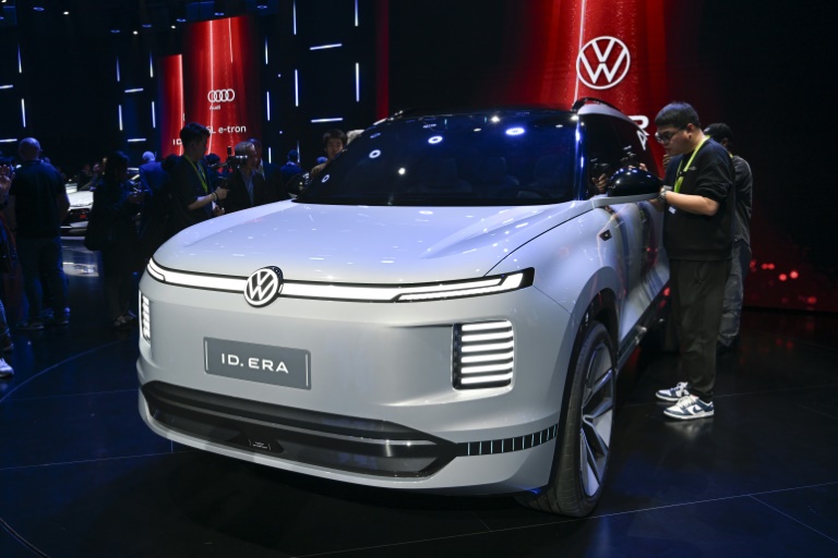 Auto Shanghai showcases new EV era despite tariff speedbumps