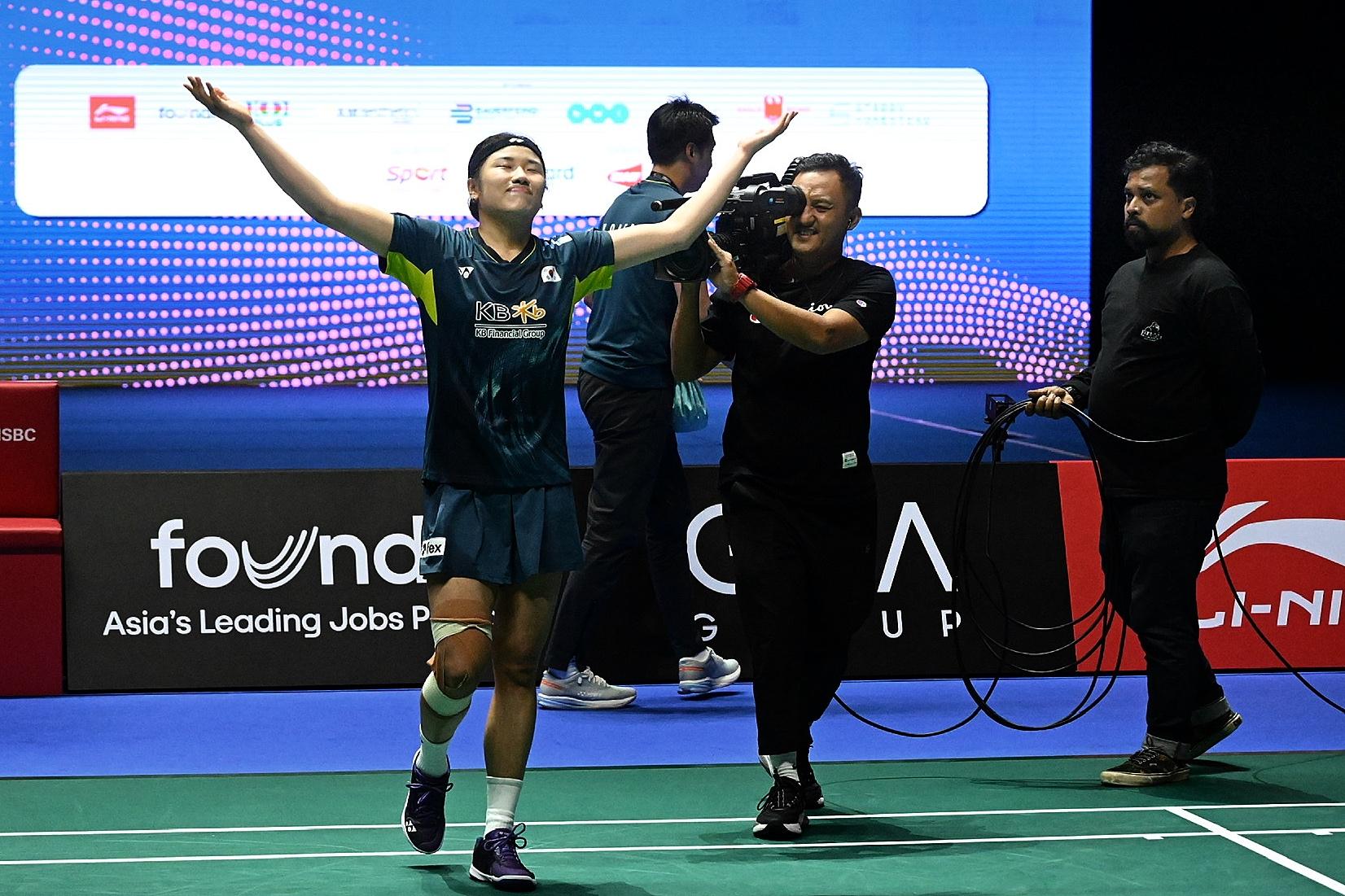 An Se-young and Shi Yuqi back to defend KFF Singapore Open titles
