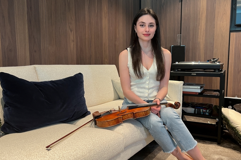 Violinist Esther Abrami pays tribute to female composers in album ‘Women’