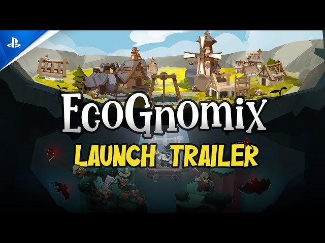 EcoGnomix - Launch Trailer | PS5 & PS4 Games