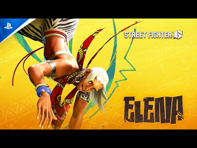 Street Fighter 6 - Elena Gameplay Trailer | PS5 & PS4 Games