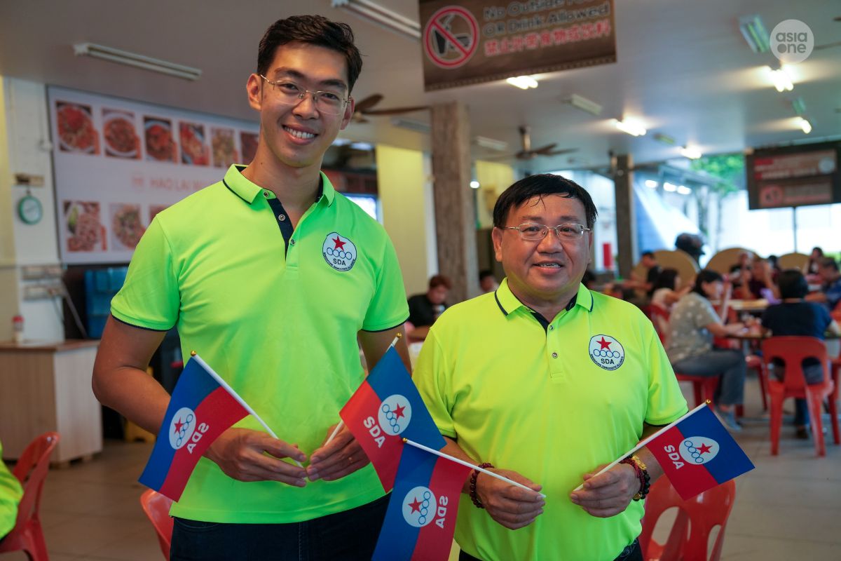 'Pasir Ris-Changi GRC residents think we have a good chance of winning', says SDA's Chia Yun Kai