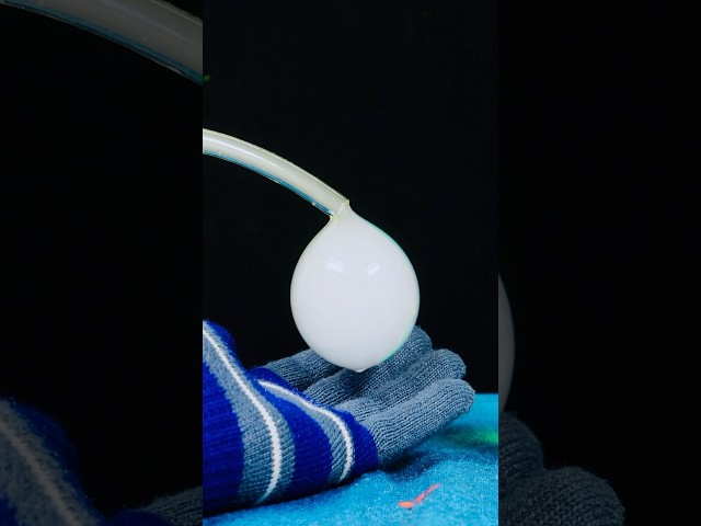 I made smoke bubbles