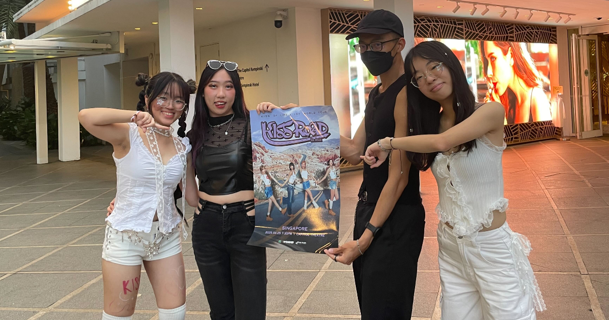'Unlike other K-pop concerts': Small venue means Kiss of Life fans get intimate performance from girl group