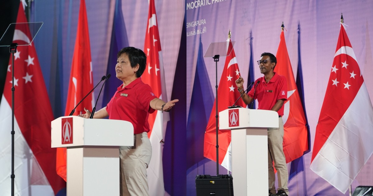'I wasn't aware of the real meaning behind it': SDP's Gigene Wong apologises for using racial slur on fellow candidate Ariffin Sha
