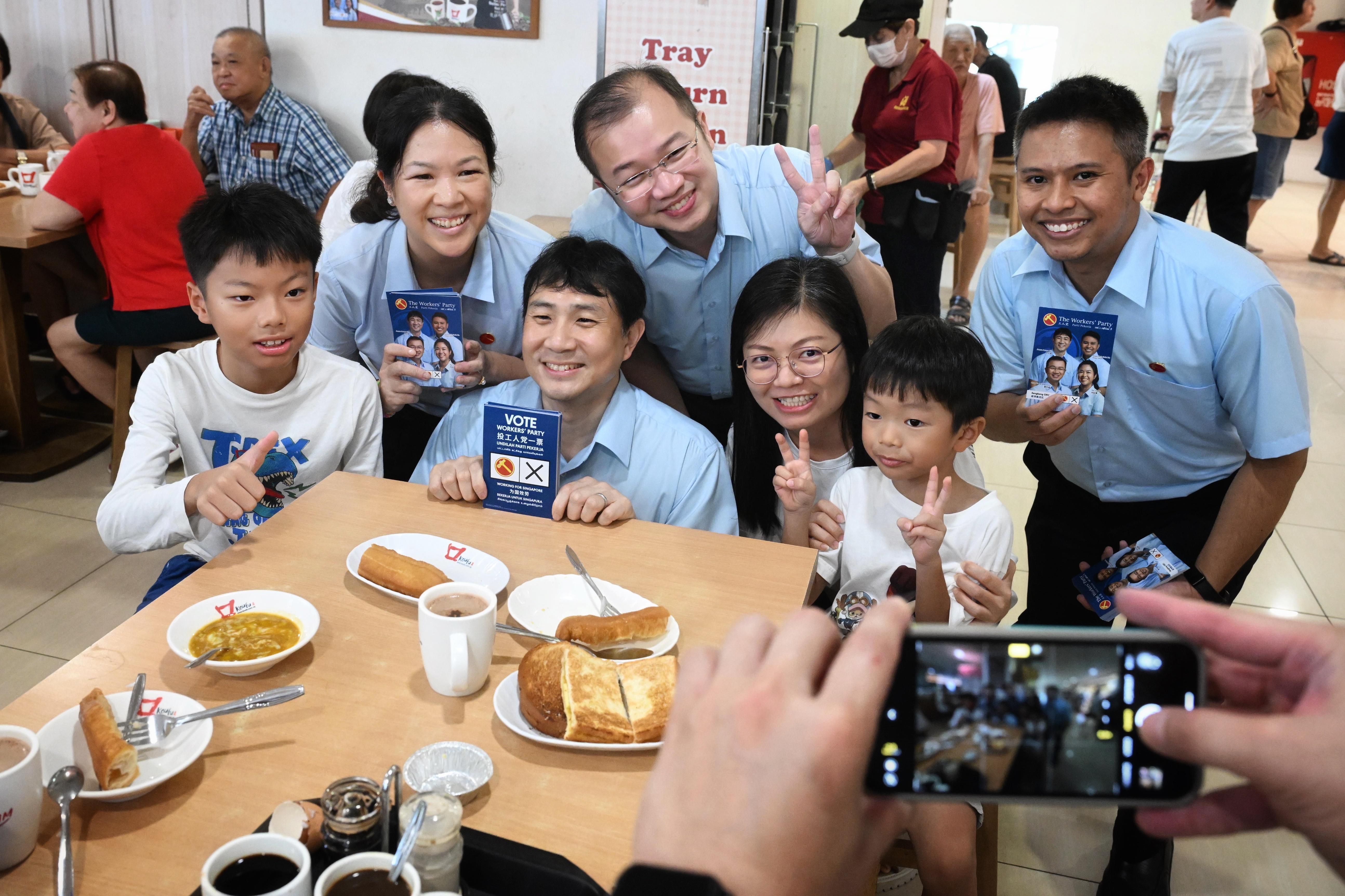 GE2025: Incumbent WP MPs in Sengkang pledge to push for educational reform, childcare leave