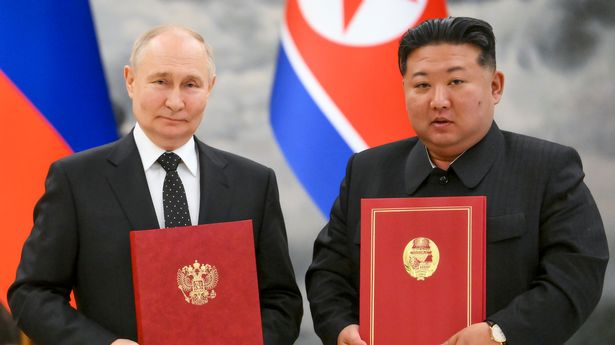 Vladimir Putin FINALLY admits North Korean army is fighting for him against Ukraine