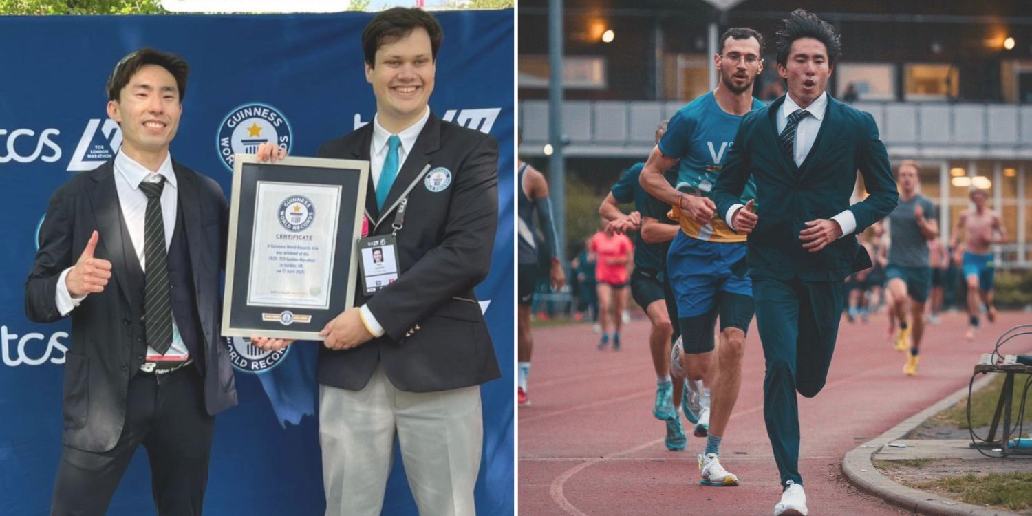 S’pore athlete soh rui yong sets guinness world record for fastest marathon in a suit, finishes London marathon in 2 hours 39 mins