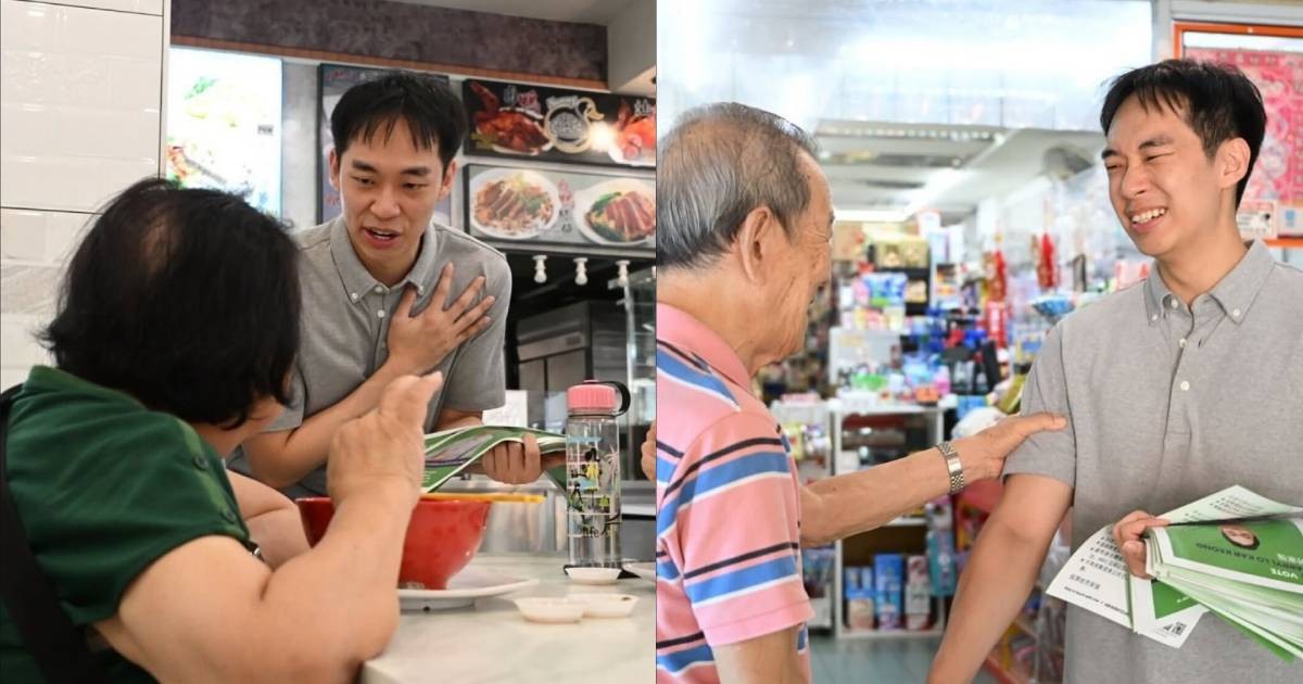 GE2025: Campaigning solo the norm for 'very shy' independent Darryl Lo, but he doesn't mind