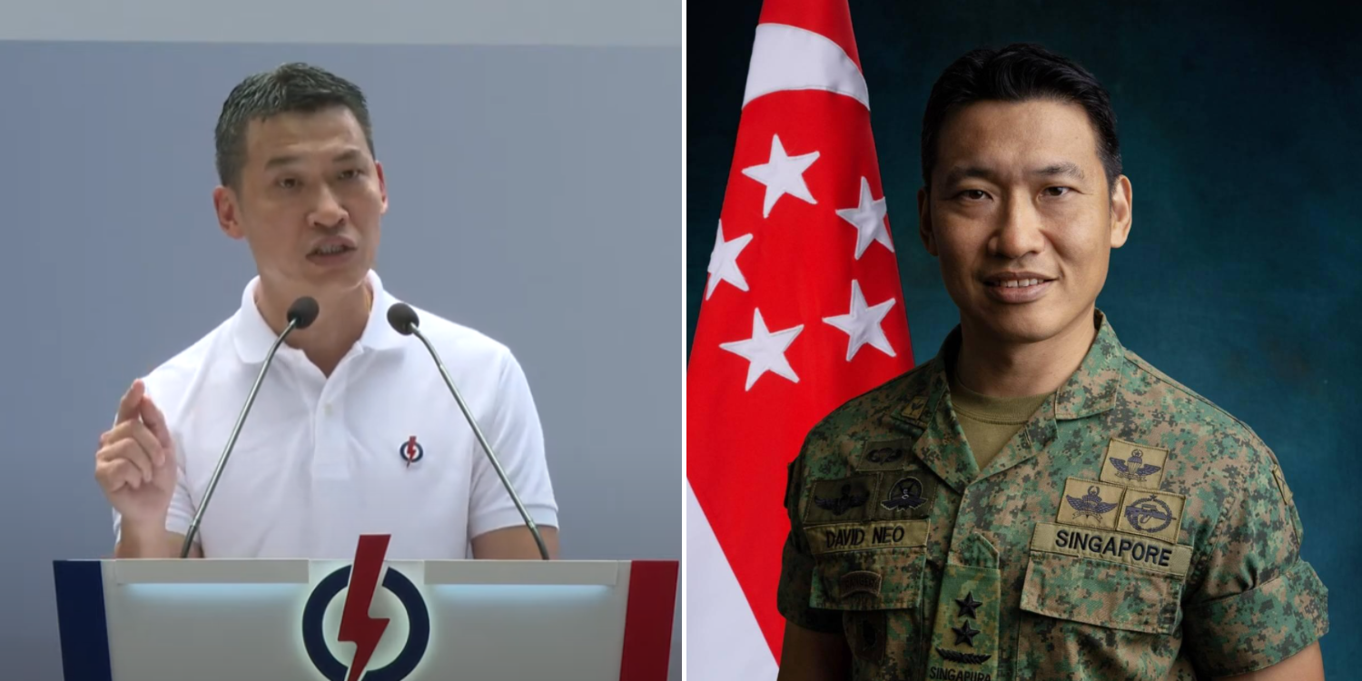‘He talking to voters or recruits?’: Netizens criticise PAP newcomer David neo for his army-like speech during fullerton rally