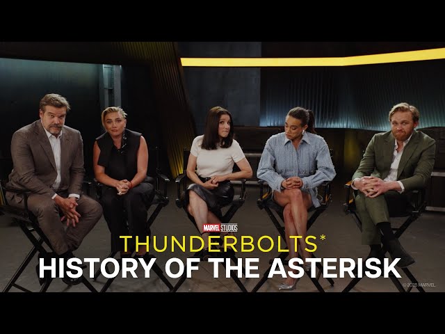 Marvel Studios' #Thunderbolts* | History of the Asterisk