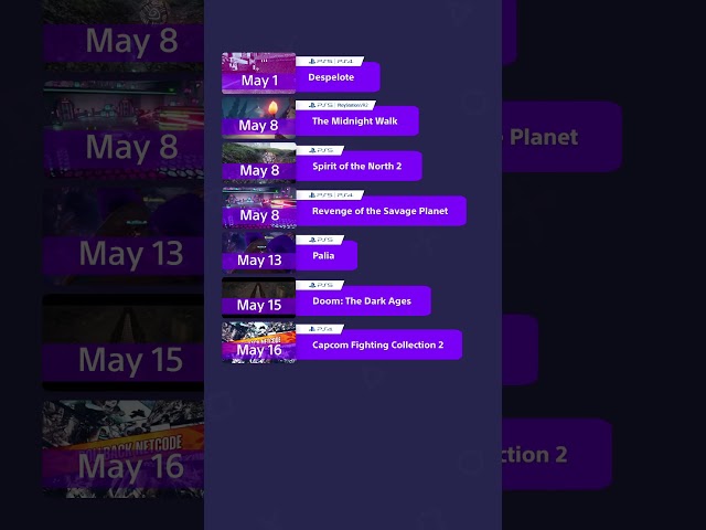 This month on PlayStation 📆