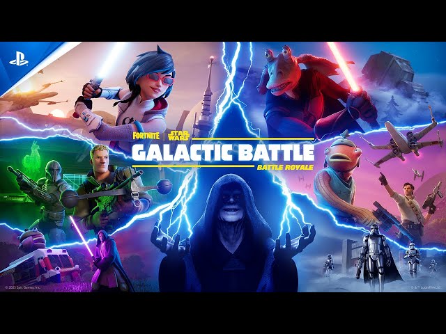 Fortnite - Galactic Battle Cinematic Trailer | PS5 & PS4 Games