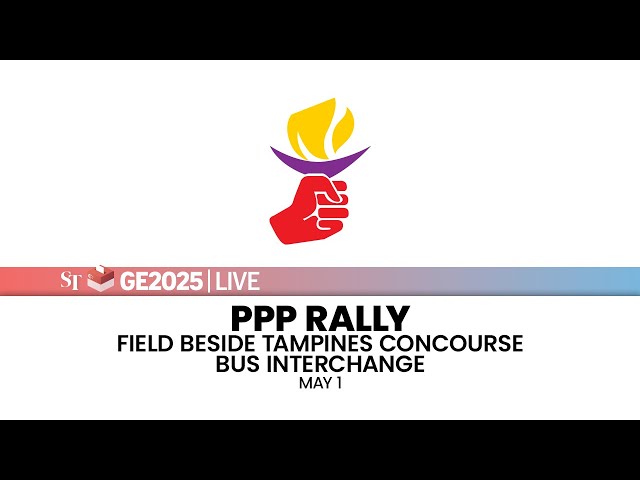[LIVE] PPP rally at field beside Tampines Concourse Bus Interchange | Tampines GRC | May 1 | GE2025