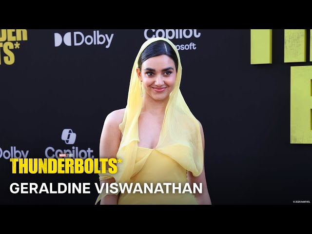 Geraldine Vishwanathan Brings Mel to Life in Marvel Studios' Thunderbolts*
