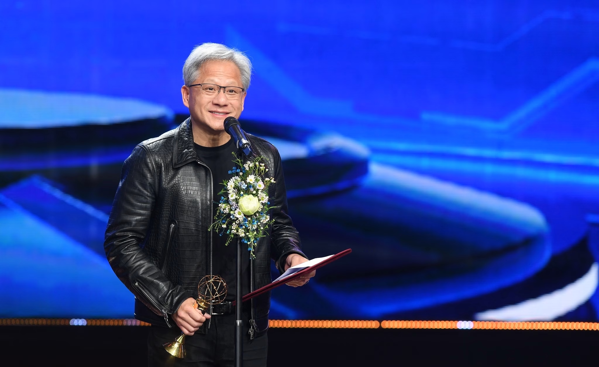 Nvidia CEO praises Trump’s re-industrialization efforts