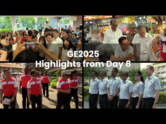 Walkabouts, rallies and photo opportunities: Highlights from Day 8 | GE2025