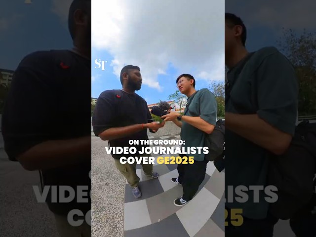 On the ground: Video journalists cover walkabouts | GE2025