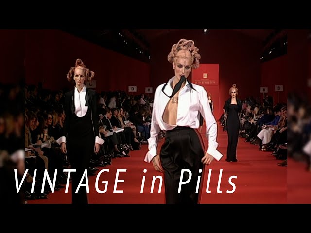 Vintage in Pills GIVENCHY Spring 1997 Paris - Fashion Channel