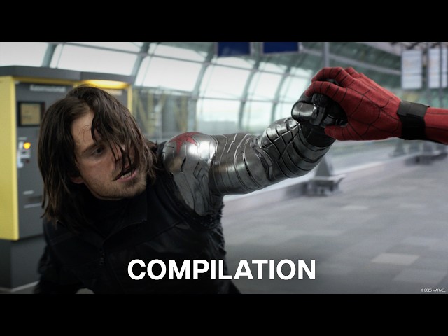 Bucky Barnes/Winter Soldier Fight Scenes | Compilation