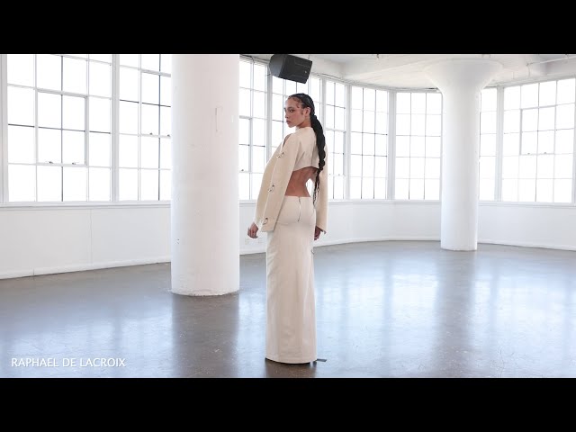 RAPHAEL DE LA CROIX Flying Solo Fall Winter 2025 2026 New York - 4K