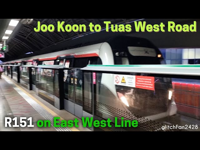 [SMRT] Set from Joo Koon to Tuas West Road - Alstom Movia
