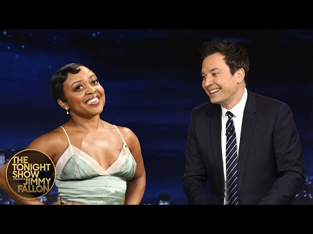 Quinta Brunson Interrupts Jimmy to Talk About Hosting SNL | The Tonight Show Starring Jimmy Fallon