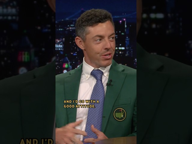 #RoryMcIlroy reflects on his journey to winning #TheMasters. #FallonTonight