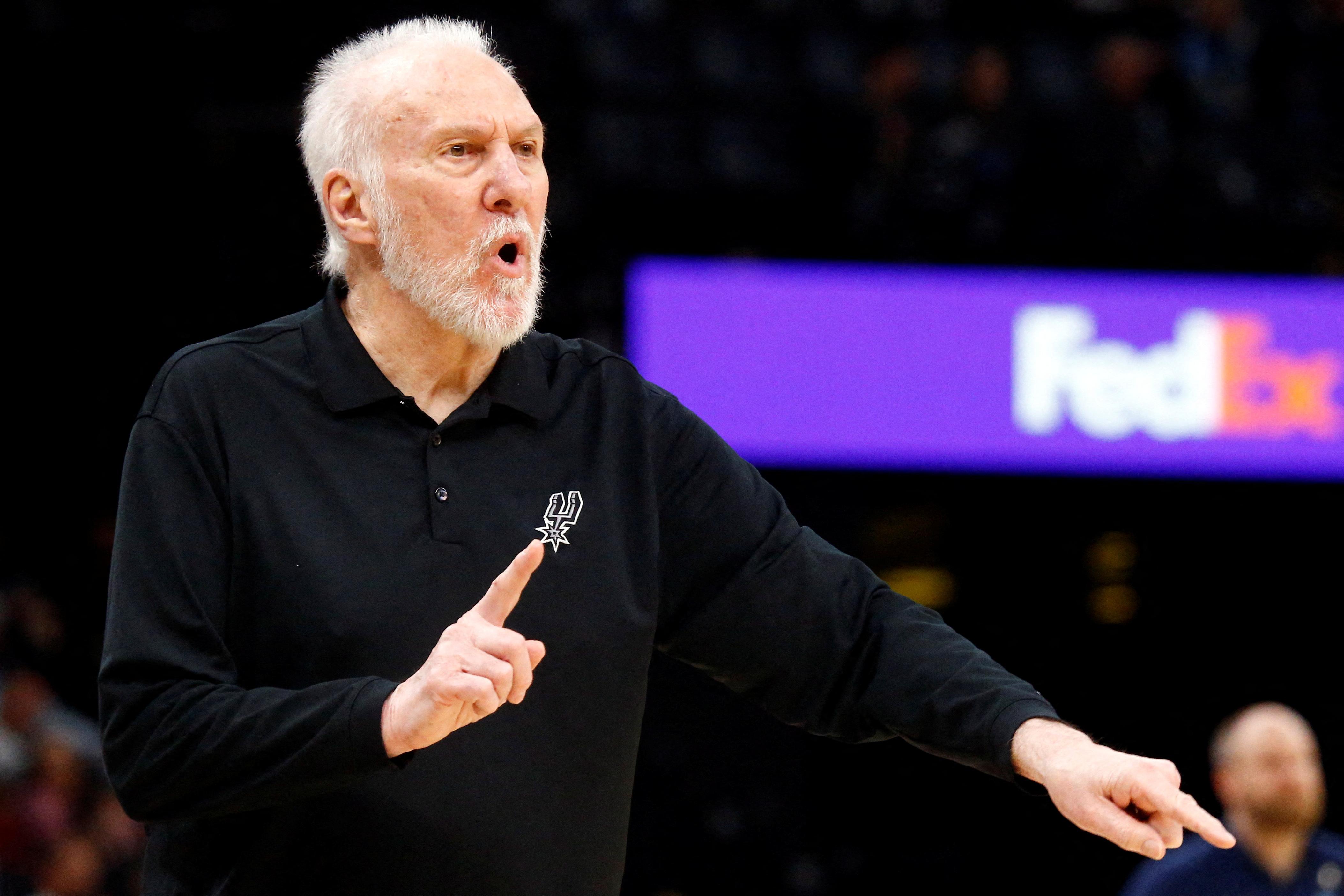 NBA icon Gregg Popovich stepping down as Spurs coach after 29 seasons