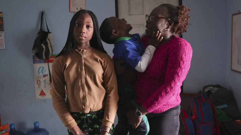 Haitian family reunites in Chile as tensions over migration rise