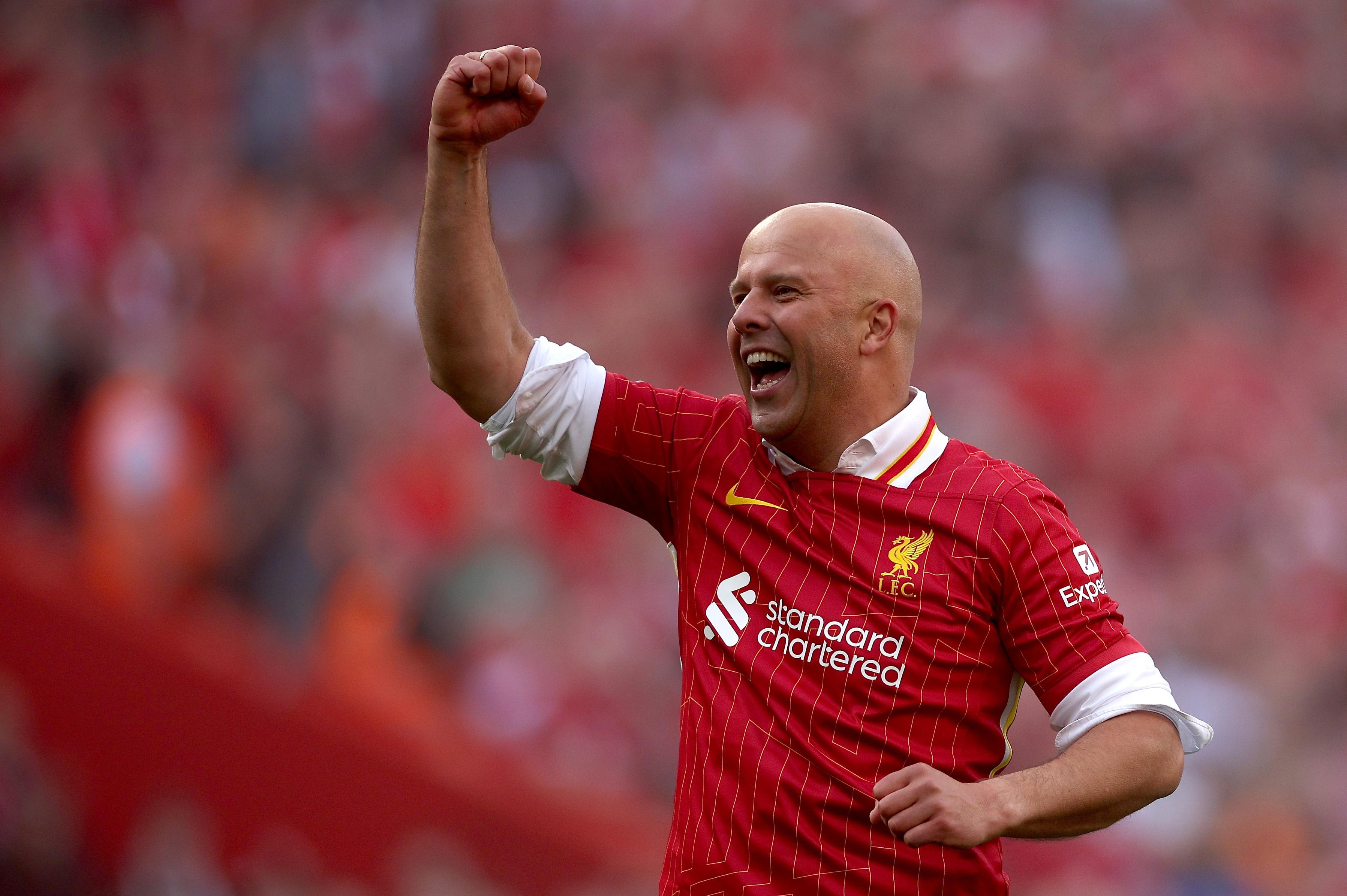 Arne Slot says Liverpool’s Premier League win was one of ‘best days of my life’
