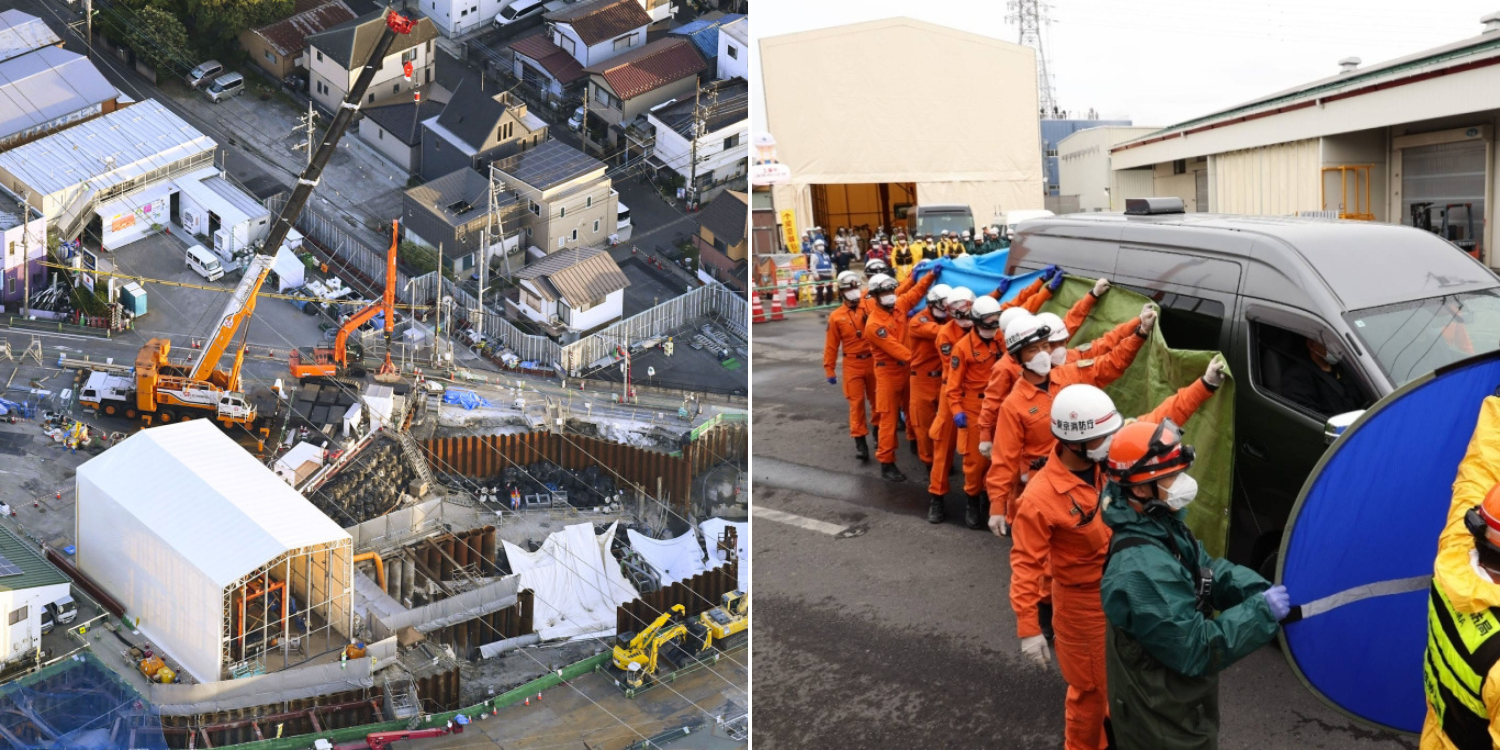 Body found in Japan sinkhole 3 months after collapse, believed to be missing 74-year-old driver
