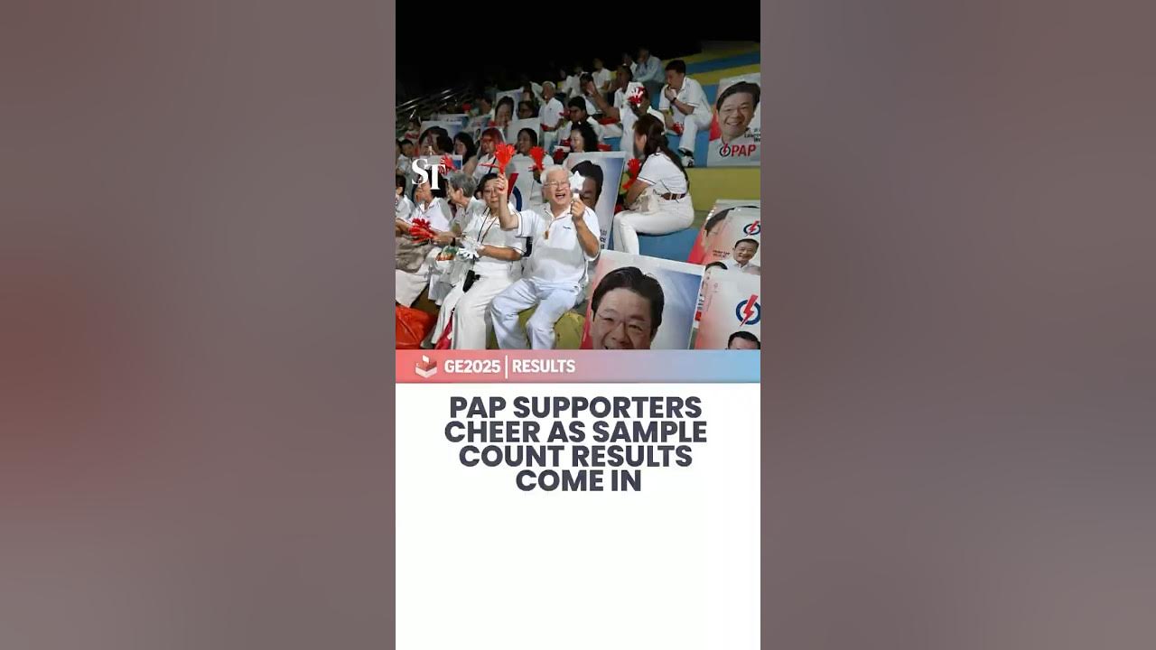 PAP supporters cheer as sample count results come in