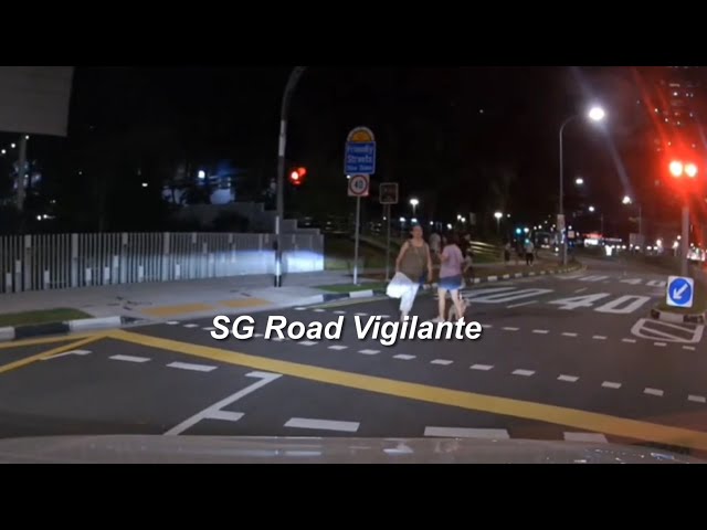 toa payoh lorong pedestrian cannot decided to cross or not to cross