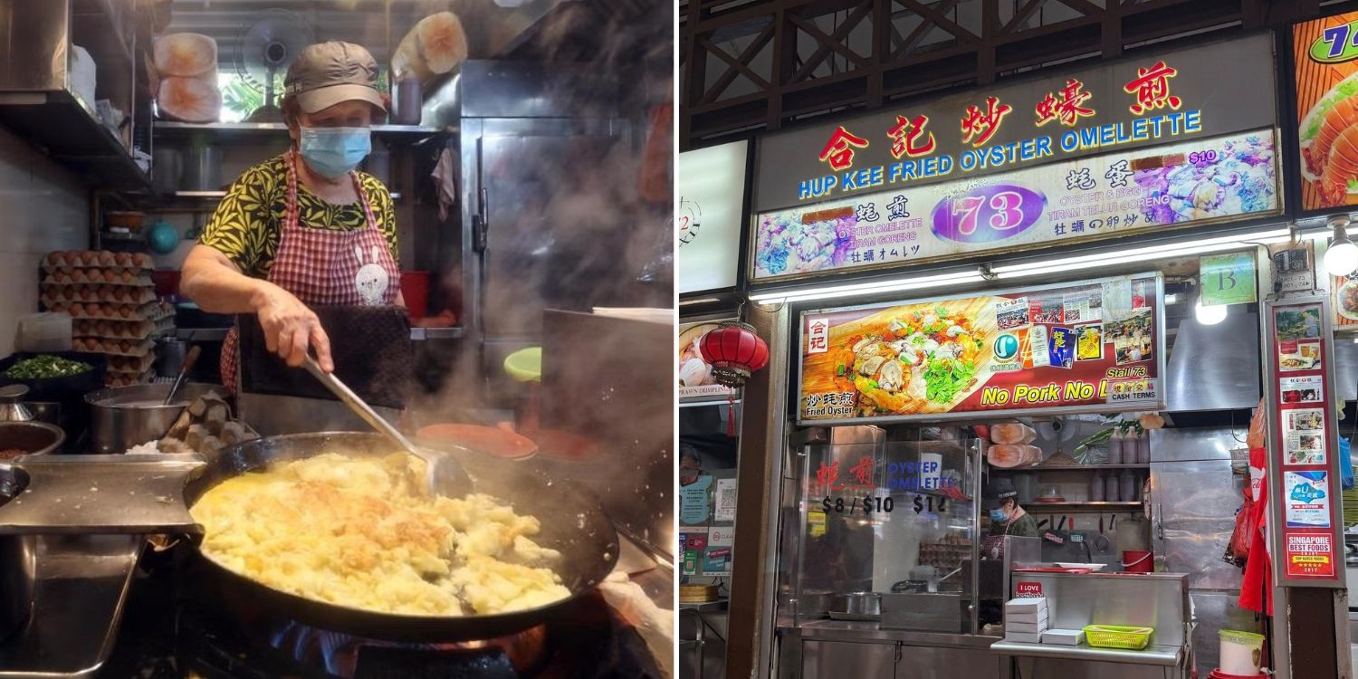 Famous oyster omelette stall in newton food centre not closing despite death of co-founder