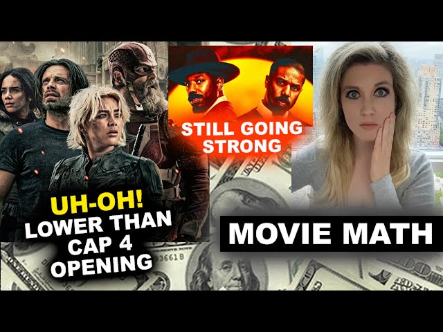 Thunderbolts Box Office $76 Million Opening Weekend - MCU Flop or Hit?! Sinners Box Office Update