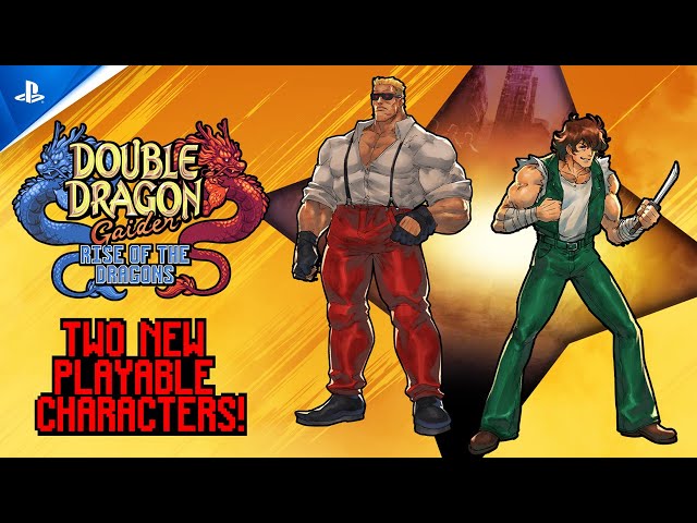 Double Dragon Gaiden: Rise of the Dragons - Free DLC Trailer | PS5 & PS4 Games
