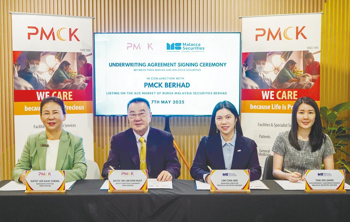 PMCK signs underwriting agreement with Malacca Securities for IPO, listing on ACE Market