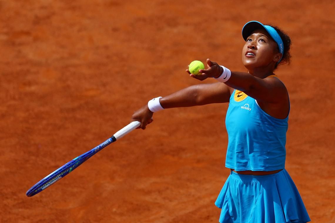 Osaka and Jabeur advance in Italian Open as Badosa, Kvitova pull out