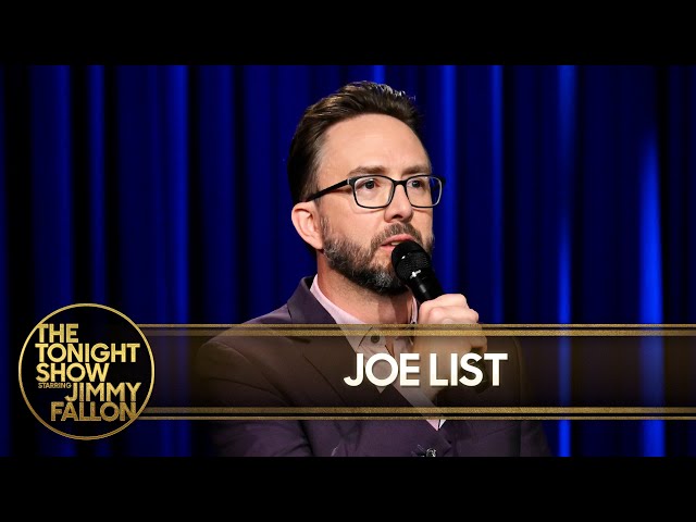 Joe List Stand-Up: Watching Movies with Smart People, Becoming a Father | The Tonight Show