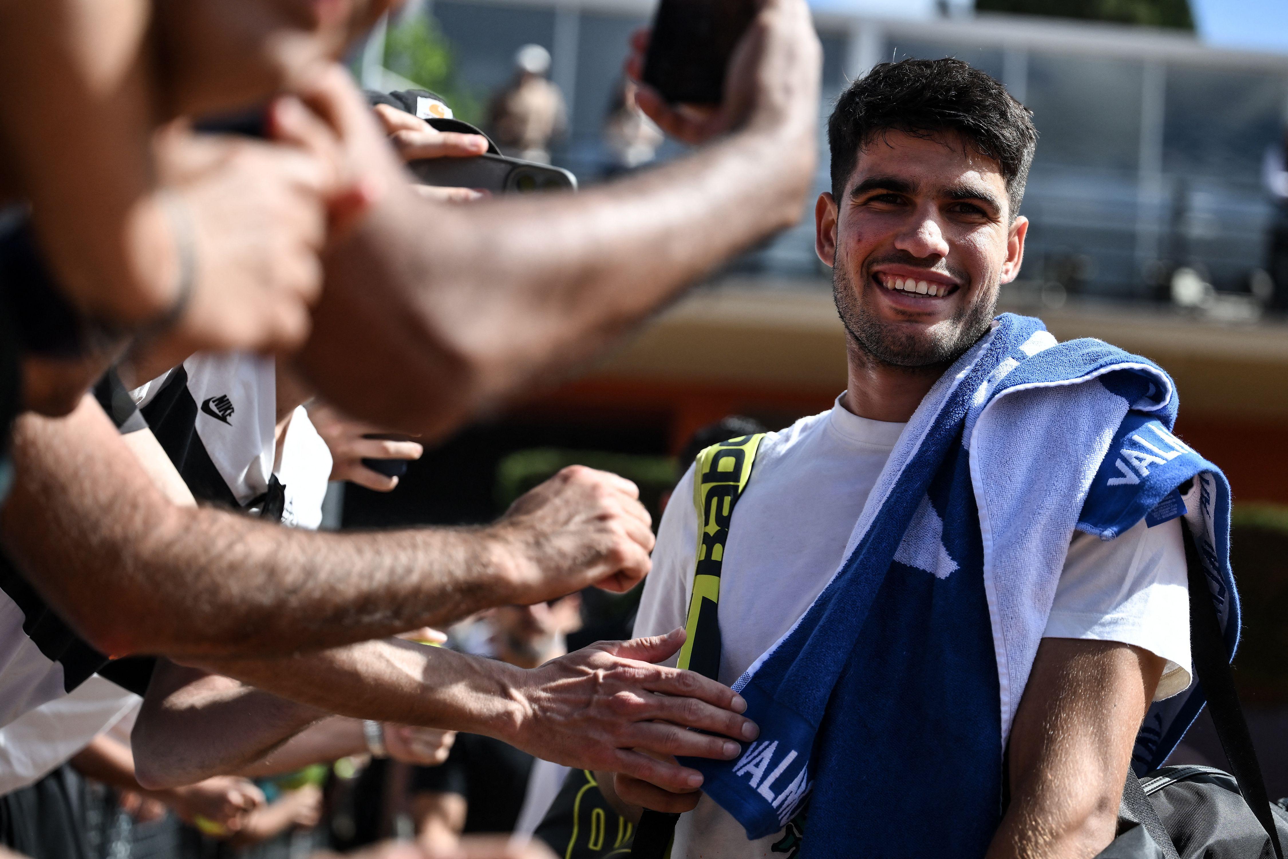 Carlos Alcaraz raring to go, welcomes Jannik Sinner back from doping ban