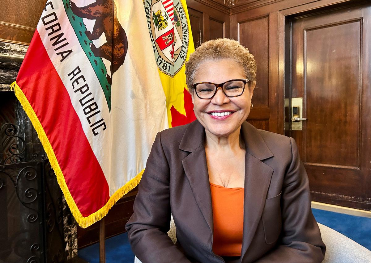 LA Games give city an opportunity to improve, Mayor Bass says