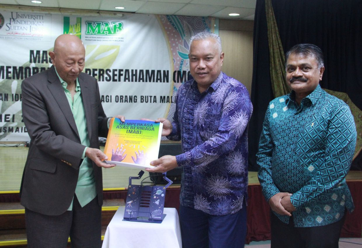 Malaysia launches first Braille entrepreneurship guide