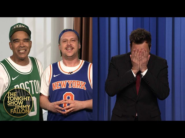 Jimmy Interviews a Knicks Fan and Celtics Fan Following the Knicks' Game 2 Comeback Victory